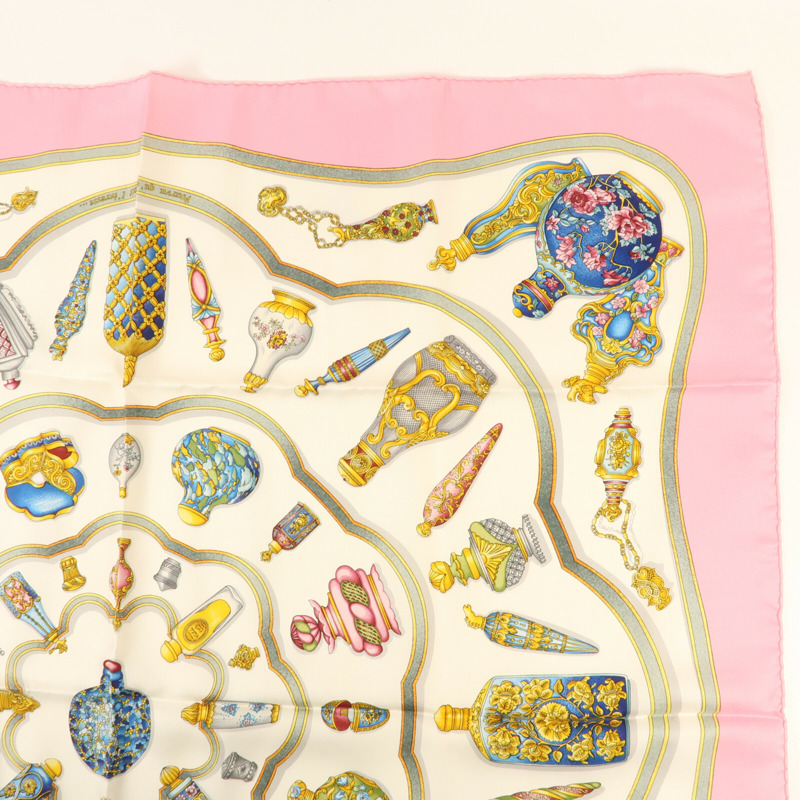 HERMES 絲質90 x 90Scarf絲巾-4