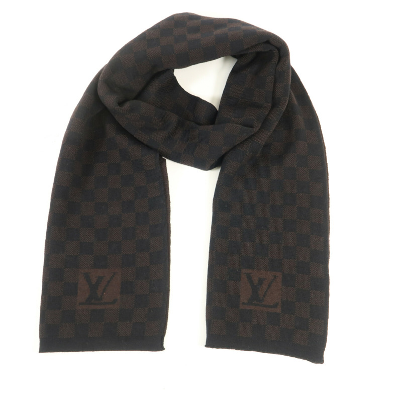 LOUIS VUITTON 羊絨Cashmere Muffler圍巾-9