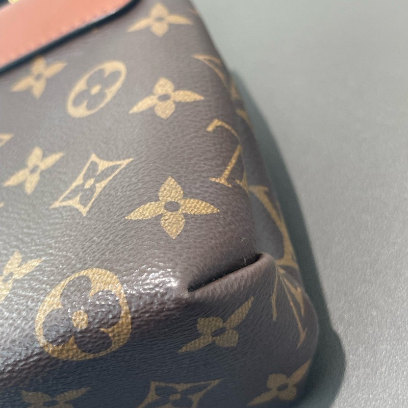 LV Locky BB 焦糖色 鎖頭包 手提包 斜背包-10