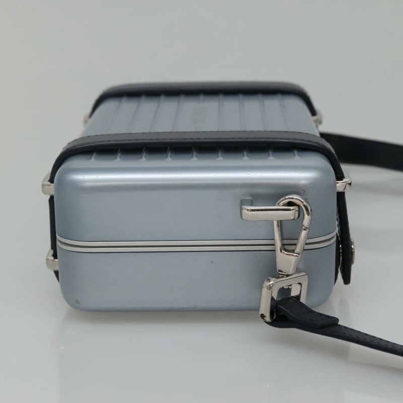 【日本直送】Christian Dior × RIMOWA 個人手拿包 鋁合金 淺藍色 正品 BA4539-3