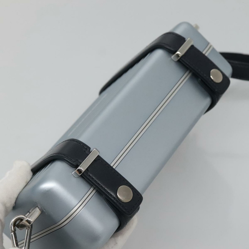 【日本直送】Christian Dior × RIMOWA 個人手拿包 鋁合金 淺藍色 正品 BA4539-5