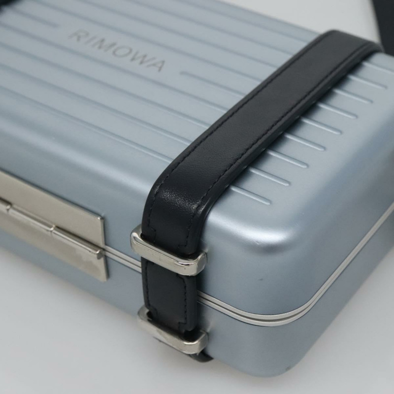 【日本直送】Christian Dior × RIMOWA 個人手拿包 鋁合金 淺藍色 正品 BA4539-7