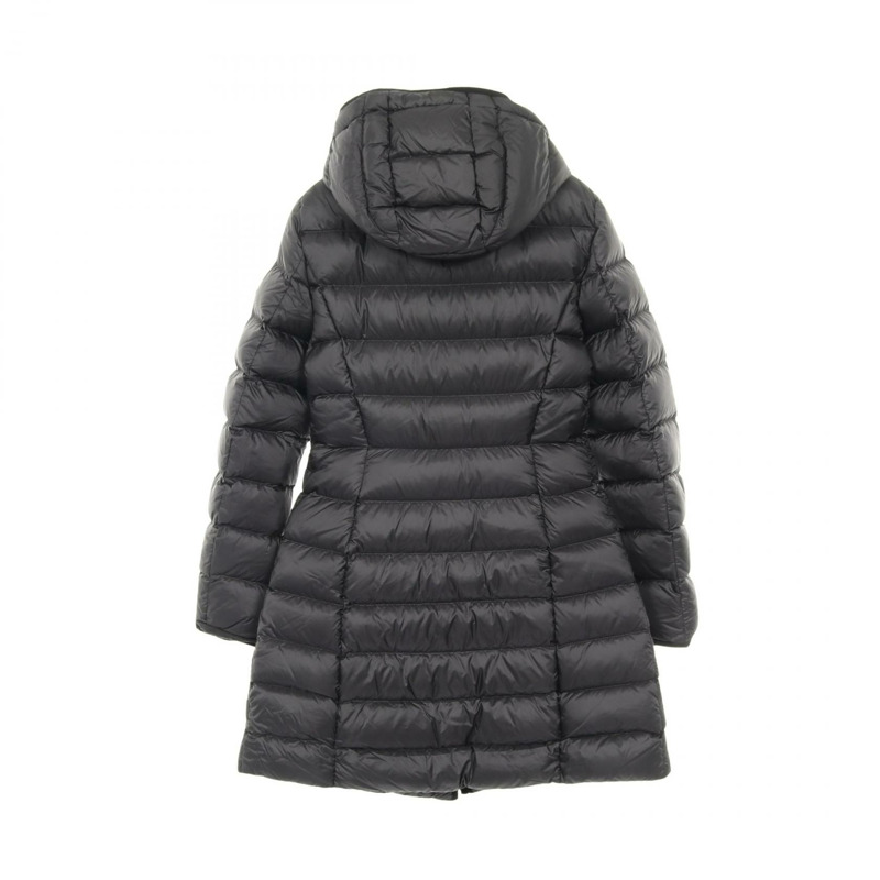 MONCLER HIRMA 羽絨衣 尼龍 黑色 二手 女款-1