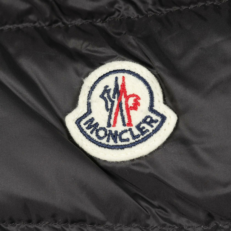 MONCLER HIRMA 羽絨衣 尼龍 黑色 二手 女款-4