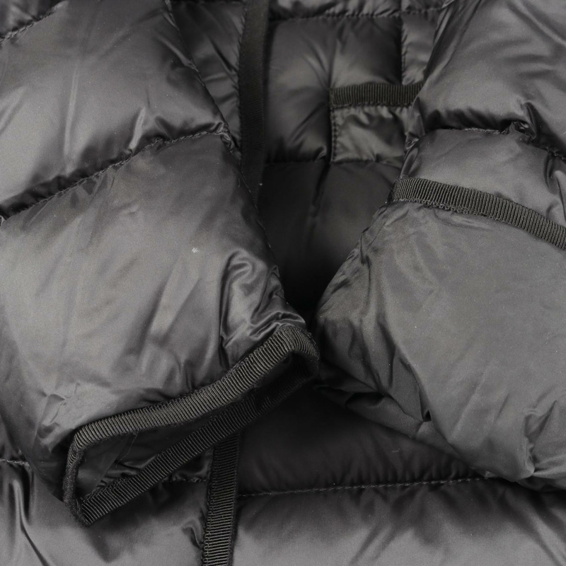MONCLER HIRMA 羽絨衣 尼龍 黑色 二手 女款-7