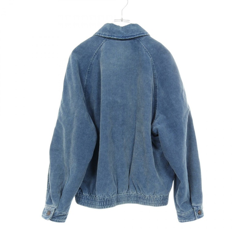 Miu Miu 水洗燈芯絨 Blouson 棉質 藍色 二手 女款-1