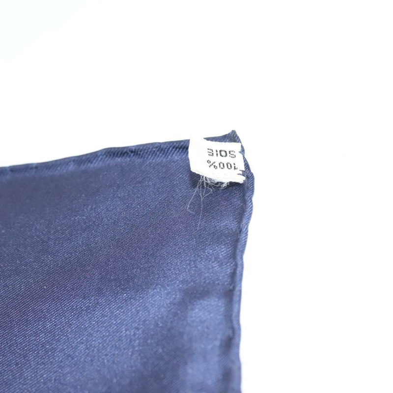 【日本直送】HERMES Carre 90 圍巾「EPERON D'OR」絲綢海軍藍正品 BA5055-11