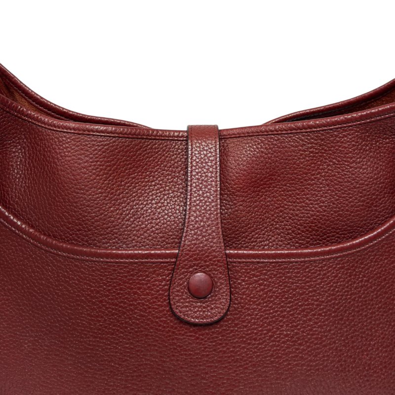 HERMES Evelyne 斜揹袋 框Q刻-5