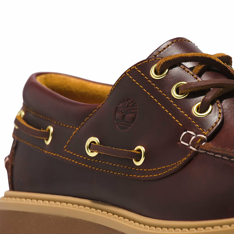 Timberland - Scarpa da barca con Plateau Stone Street Rootbeer - TB0A2QDM - ROOTBEER | size: 6-5
