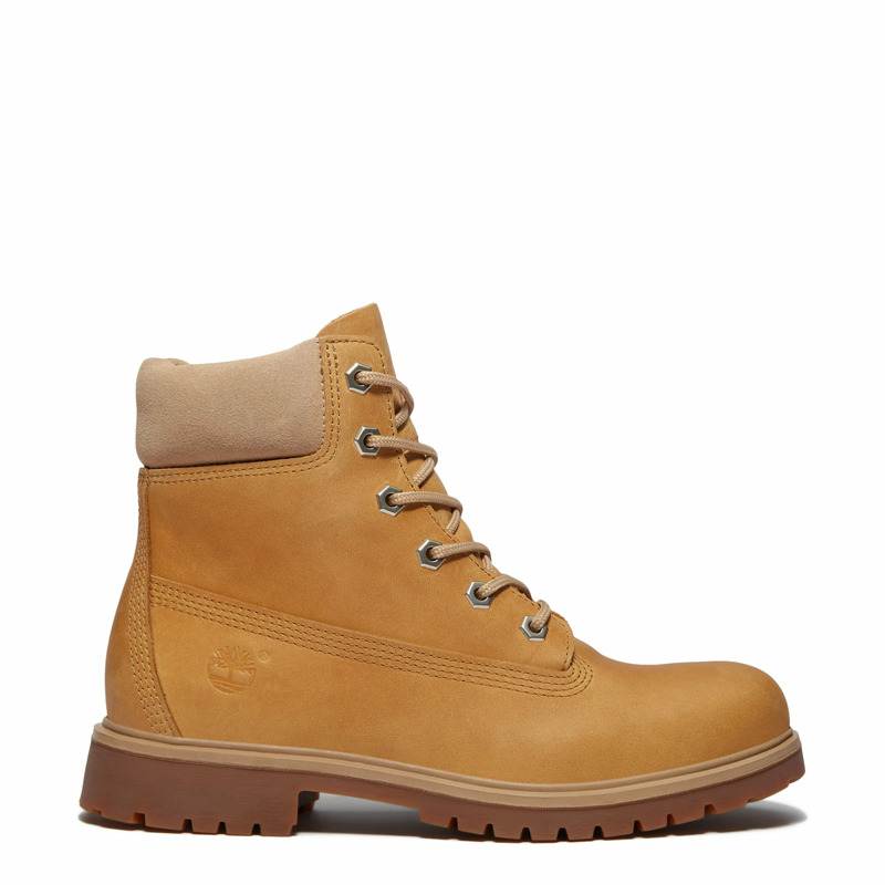 Timberland - Stivale Donna Premium 6-Inch Wheat Full Grain - TB0A43H8 - WHEAT/FULL/GRAIN | size: 9-0
