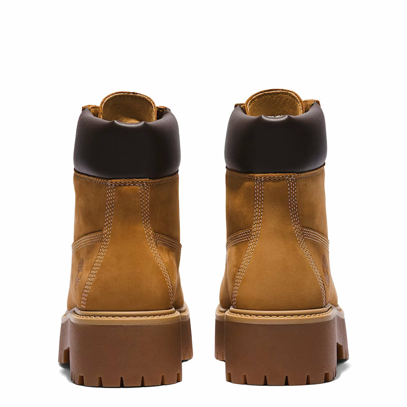 Timberland - Stivale Donna Premium con Plateau Stone Street 6-Inch Wheat - TB1A5RJD - WHEAT | size: 7-4