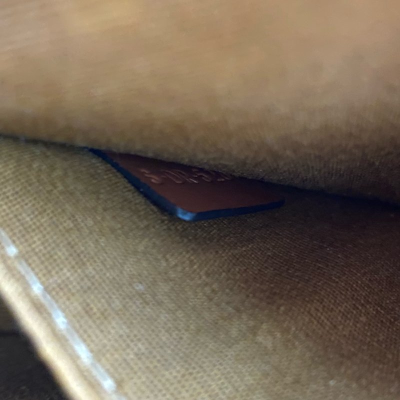 △ Celine 思琳 Brown Coated Canvas Medium Folco Triomphe Shoulder Bag 啡色塗層帆布肩背袋 - 257017207-19