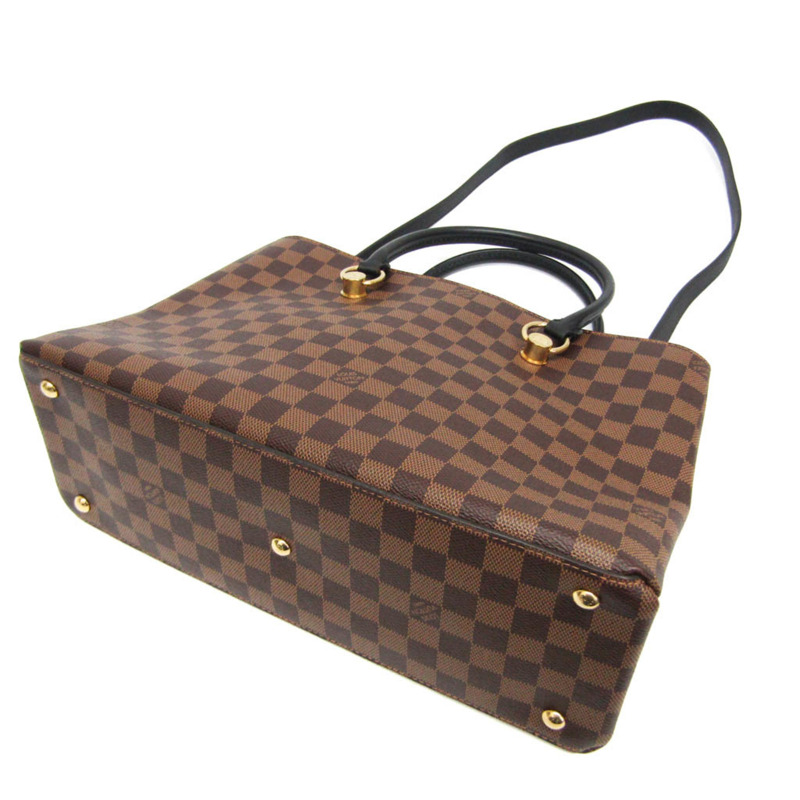 Louis Vuitton Damier LV Riverside N40050 女士手提包,單肩包 Damier 帆布,黑色-2