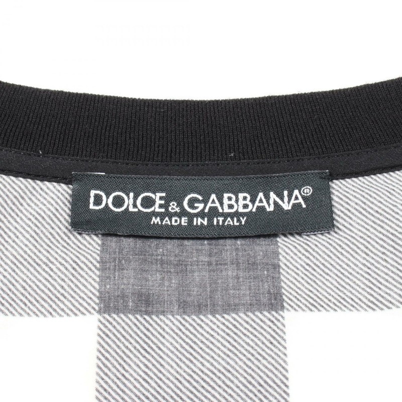 DOLCE & GABBANA T卹棉質黑色綠色多色二手女款-2