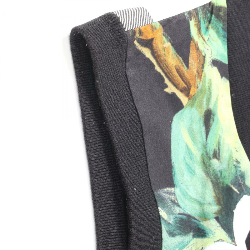 DOLCE & GABBANA T卹棉質黑色綠色多色二手女款-4