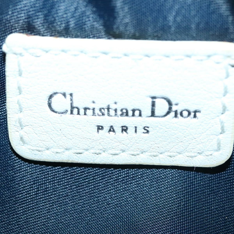 【日本直送】Christian Dior Trotter 帆布腰包 尼龍 海軍藍 銀色 正品 gh518-17