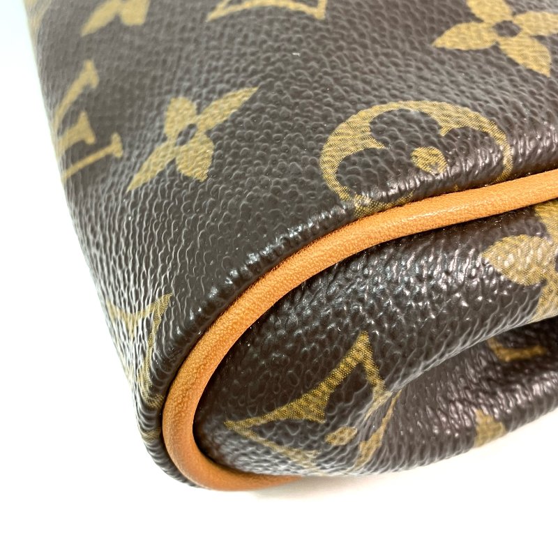 △ Louis Vuitton 路易威登 Brown Coated Canvas Monogram Eva Chain Shoulder Bag M95567 啡色塗層帆布經典老花鎖鏈肩背袋 - 257017705-7