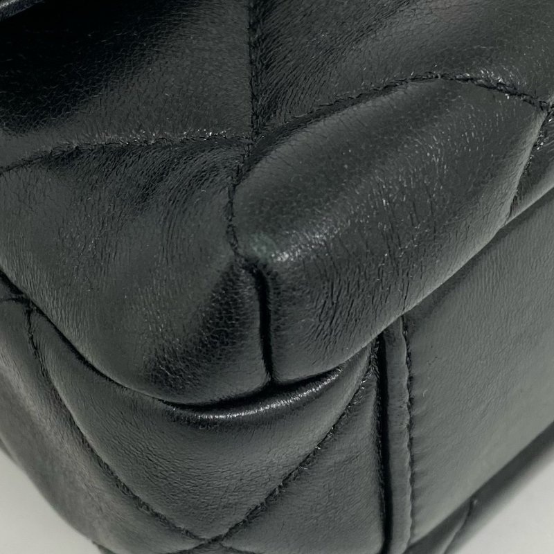 △ Chanel 香奈兒 Black Lambskin Gold Tone Metal Faux Pearl Chain Shoulder Bag AS4986 黑色小羊皮金色金屬仿珍珠鏈條肩背袋 AS4986 -257017886-11