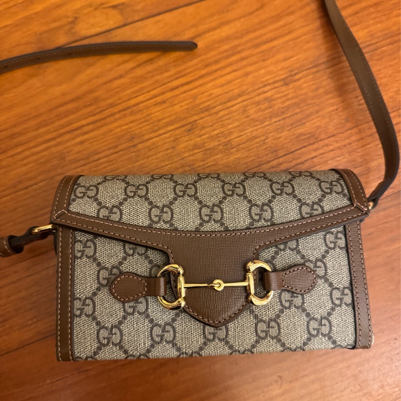 Gucci1955馬銜釦mini斜背包-1