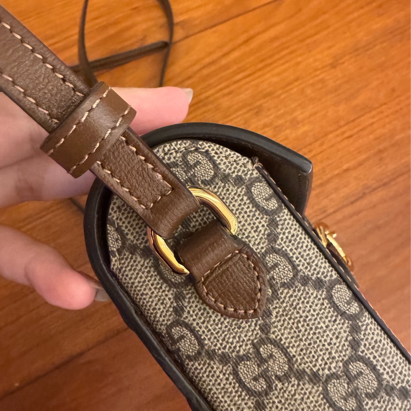 Gucci1955馬銜釦mini斜背包-24