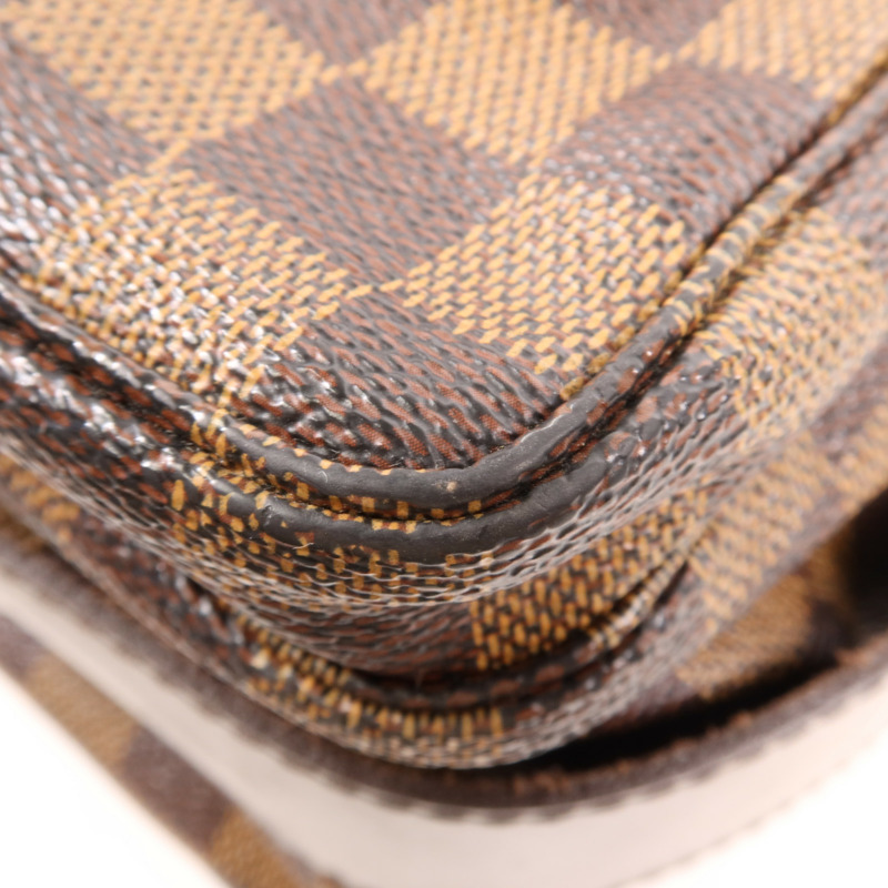 LOUIS VUITTON Damier Naviglio金扣肩背袋-8