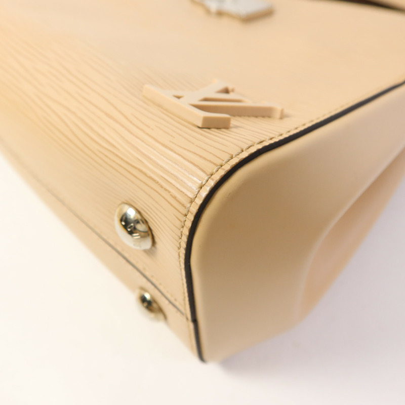 LOUIS VUITTON Epi Cluny BB銀扣手挽肩背兩用袋-11