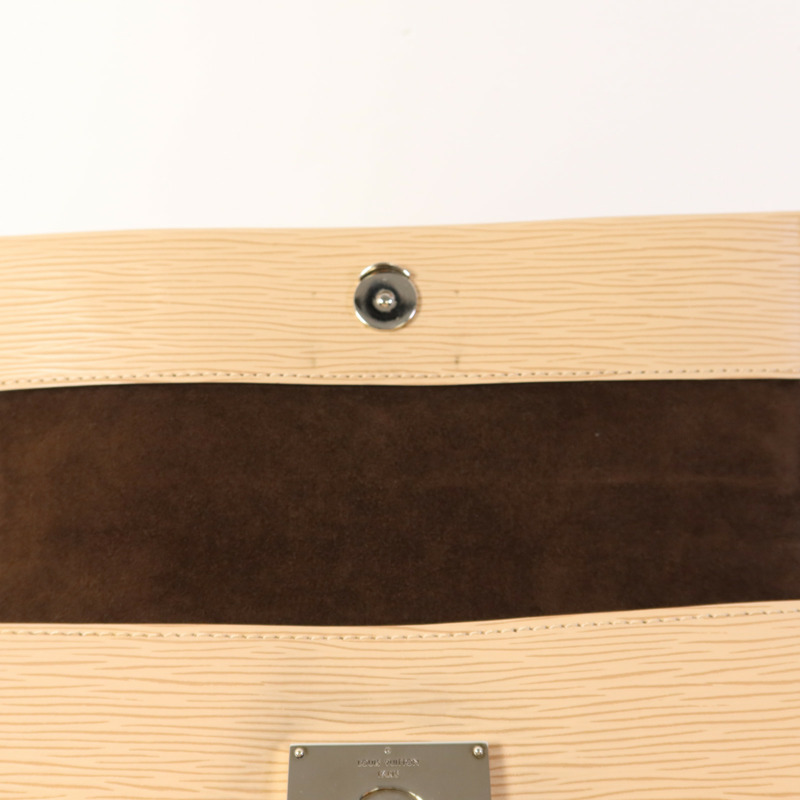 LOUIS VUITTON Epi Cluny BB銀扣手挽肩背兩用袋-16