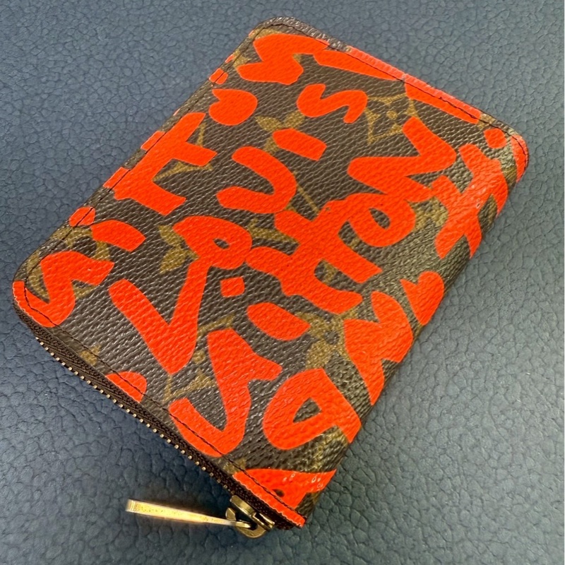 Louis Vuitton 塗鴉零錢包-5