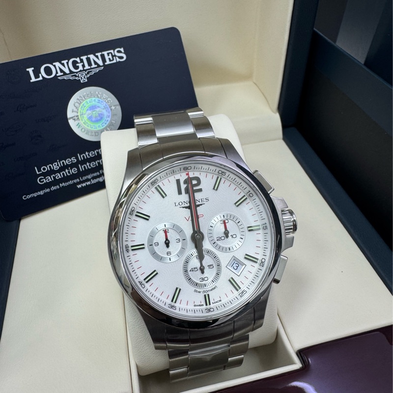 Longines 高精準石英 征服者 瑞士錶 VHP 浪琴錶-2