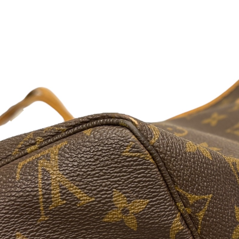 LOUIS VUITTON 路易威登 M40157 NEVERFULL GM 托特包 PVC帆布 老花 棕色 金釦-6