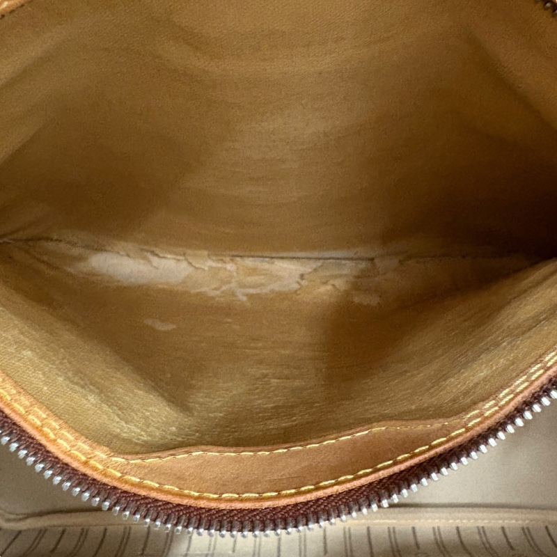 LOUIS VUITTON 路易威登 M40157 NEVERFULL GM 托特包 PVC帆布 老花 棕色 金釦-11