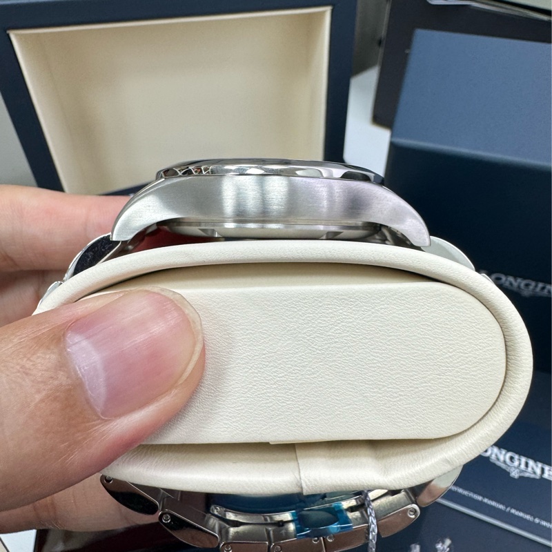 Longines 高精準石英錶 黑色 瑞士錶 VHP 征服者系列-4