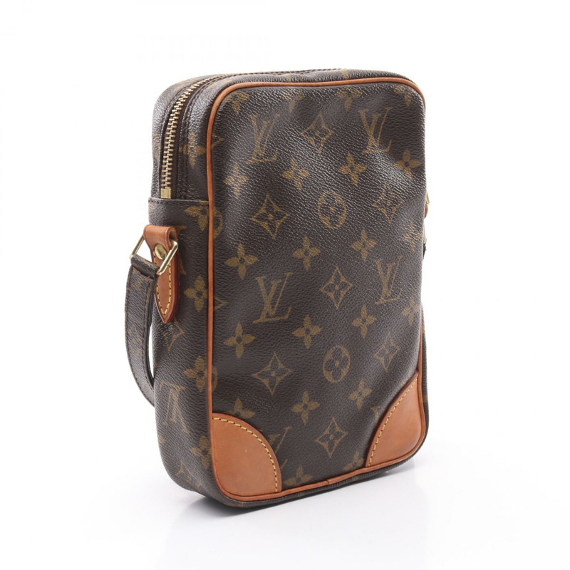 路易威登 Danube 單肩斜背包 M45266 Monogram 棕色 二手 LV-1