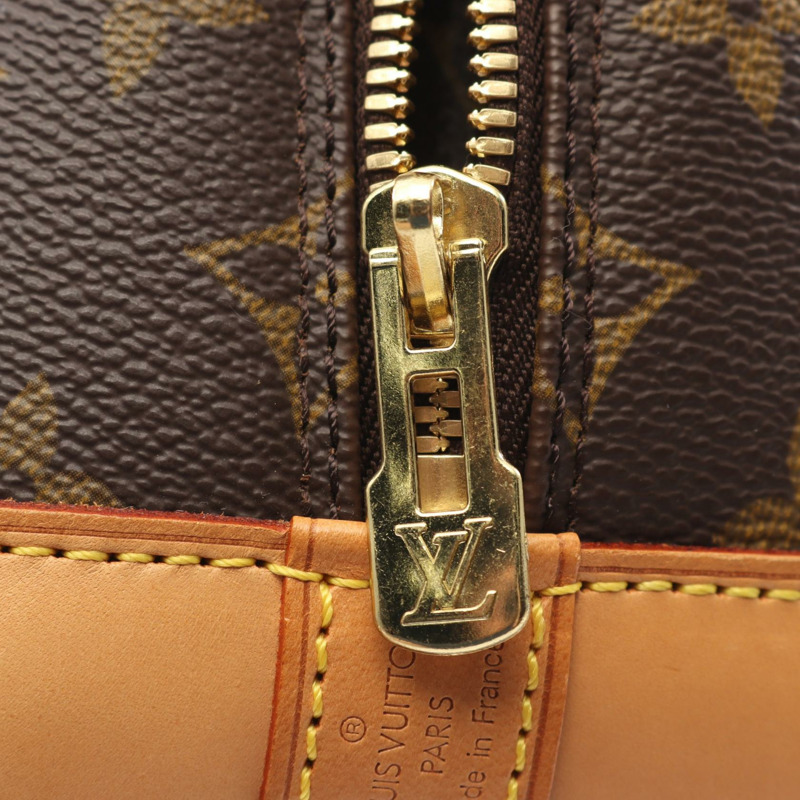 路易威登 Alma PM 手提包 M51130 Monogram 皮革 棕色 二手 LV-5