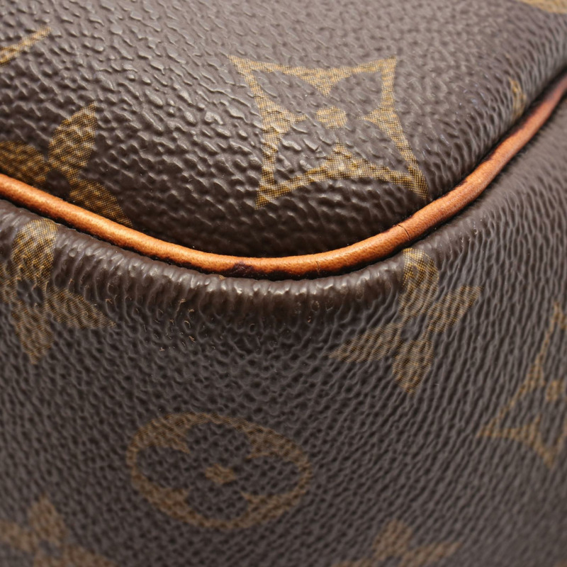 路易威登 Deauville Bowling Vanity 手提包 M47270 Monogram 棕色皮革-6