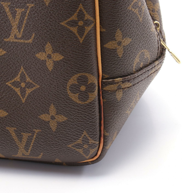 路易威登 Deauville Bowling Vanity 手提包 M47270 Monogram 棕色皮革-8