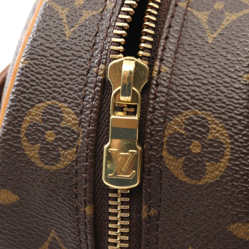 LOUIS VUITTON Blois 單肩斜背包 M51221 Monogram 皮革棕色二手-10