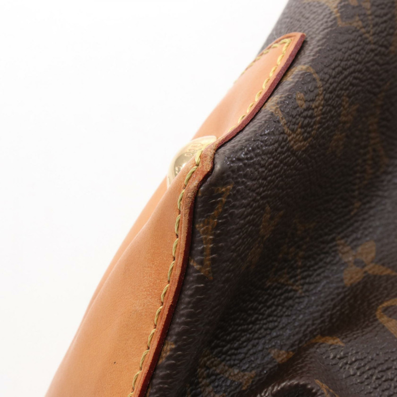 LOUIS VUITTON Wilsher PM 手提包 M45643 字母帆布皮革二手女士 LV-8