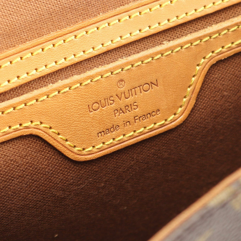 LOUIS VUITTON Bel Air 單肩包 手提包 M51122 Monogram 帆布 皮革 二手 女士-3
