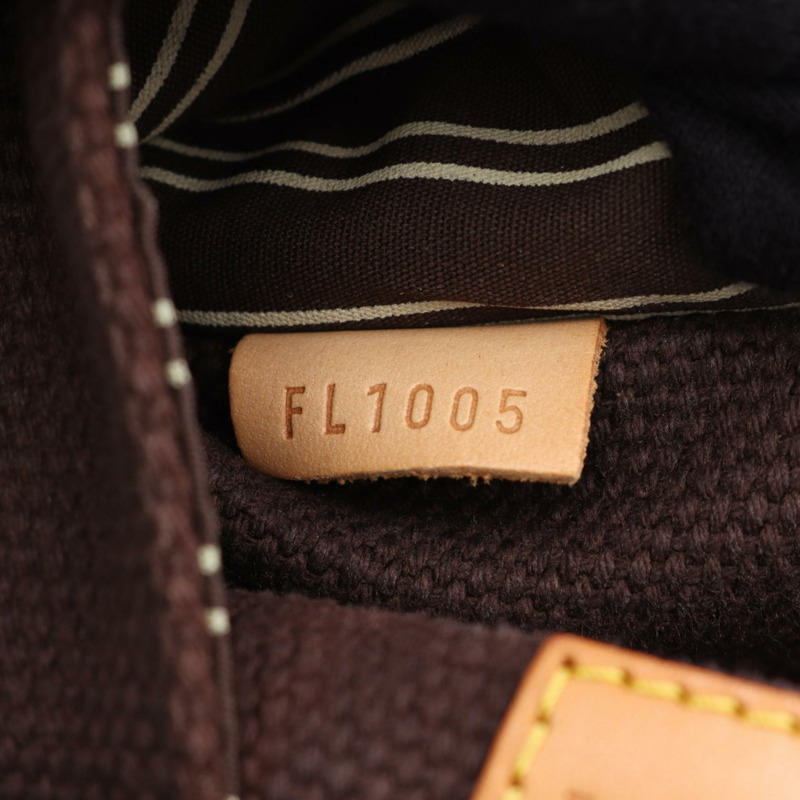 路易威登 Busas PM 單肩包 M80661 Antigua 帆布 Moka 二手 LV 女士-4