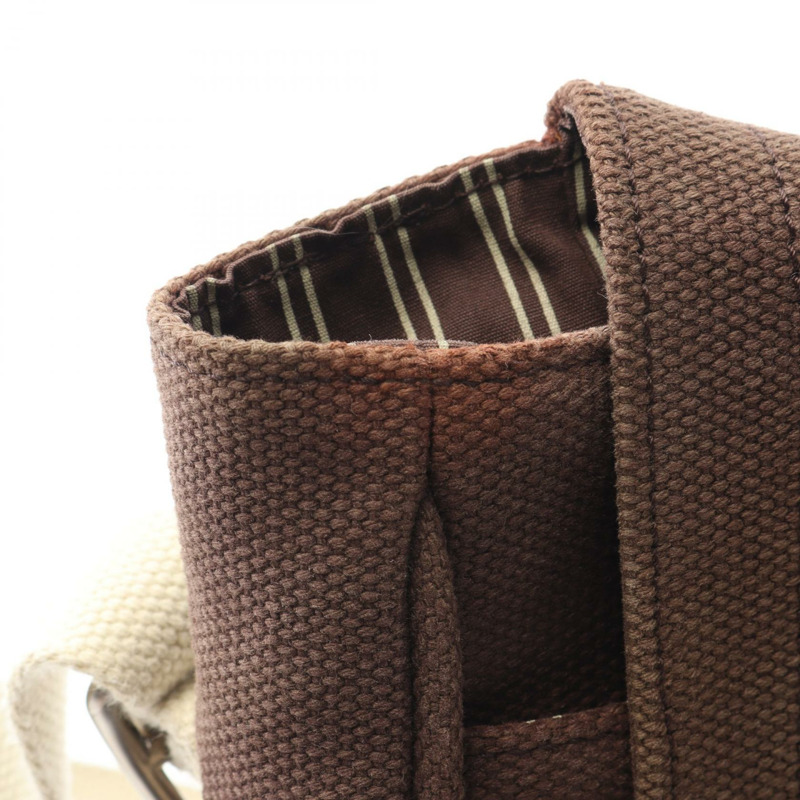 路易威登 Busas PM 單肩包 M80661 Antigua 帆布 Moka 二手 LV 女士-6