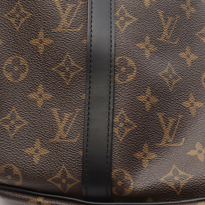 LOUIS VUITTON PDV PM 商務包 M52005 Monogram macassar 帆布 棕色 BK 二手-8