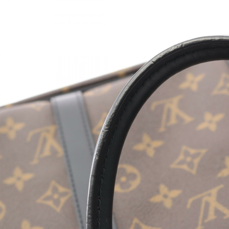 LOUIS VUITTON PDV PM 商務包 M52005 Monogram macassar 帆布 棕色 BK 二手-10