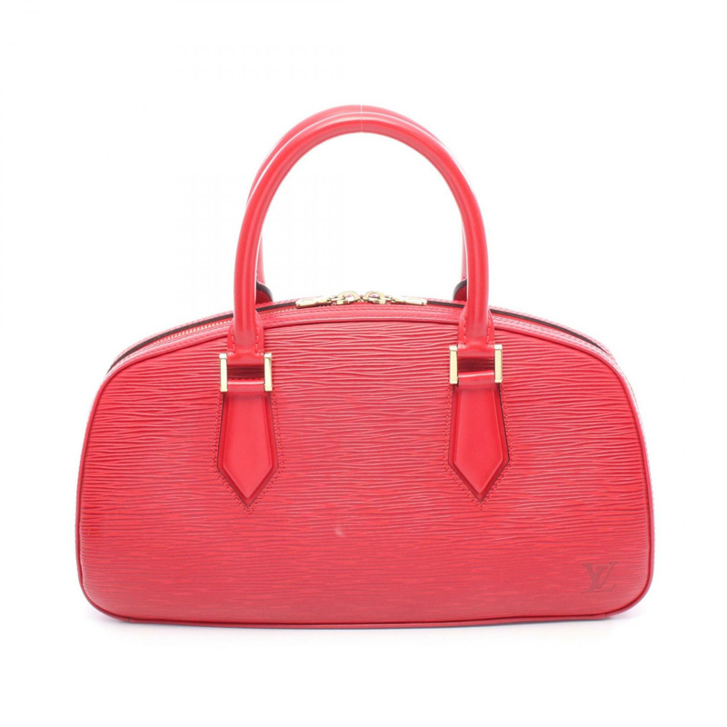 LOUIS VUITTON Jasmine 手提包 M52087 Epi 皮革卡斯蒂利亞紅色二手女士 LV-0