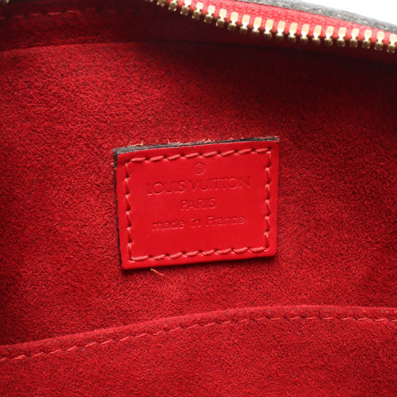 LOUIS VUITTON Jasmine 手提包 M52087 Epi 皮革卡斯蒂利亞紅色二手女士 LV-3