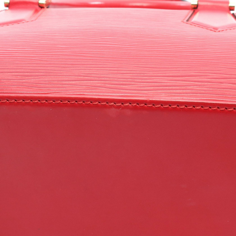 LOUIS VUITTON Jasmine 手提包 M52087 Epi 皮革卡斯蒂利亞紅色二手女士 LV-6