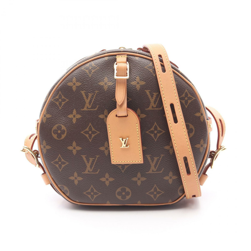 路易威登 Boite Chapeau Soupre MM 肩背包 M45647 Monogram 帆布二手-0