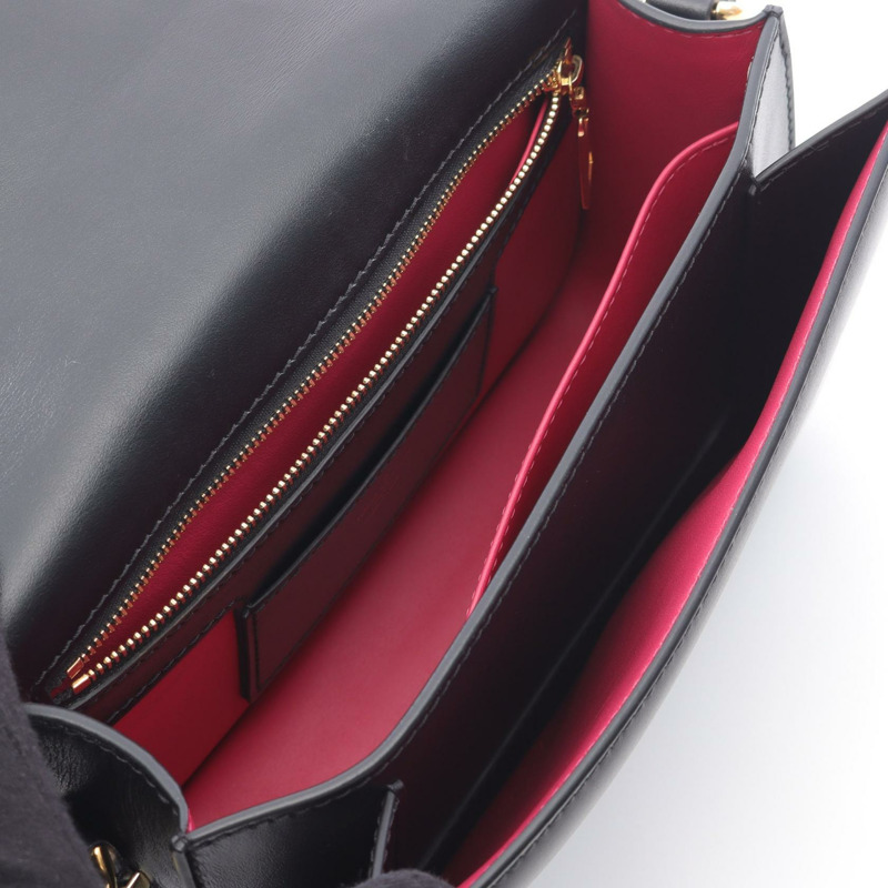 LOUIS VUITTON LV PONT 9 肩斜背包 M55948 皮革 黑色 黑色 二手-2