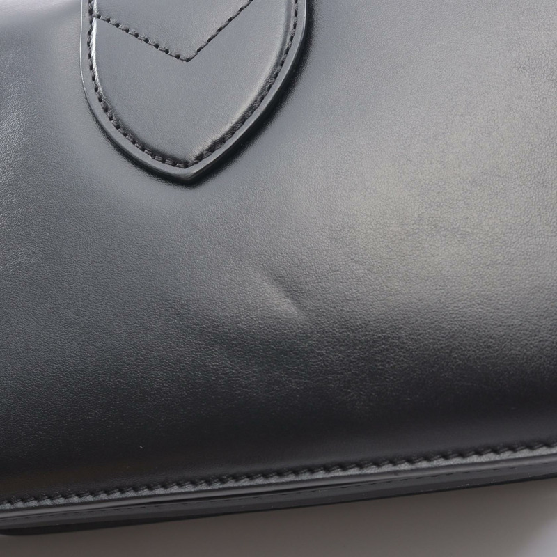 LOUIS VUITTON LV PONT 9 肩斜背包 M55948 皮革 黑色 黑色 二手-7