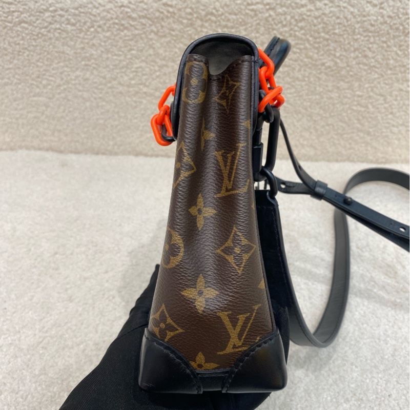 LV 限量款 稻草人 steamer nano 手提單肩 斜挎包 男女可背-4